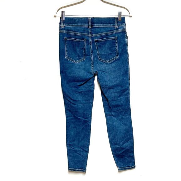 Spanx Ankle Skinny crop Jeans Medium Wash Sz S - Picture 6 of 7